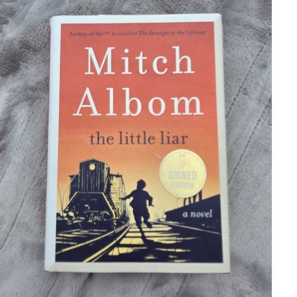 Mitch Albom Autographed The Little Liar Signed Edition Novel Holocaust